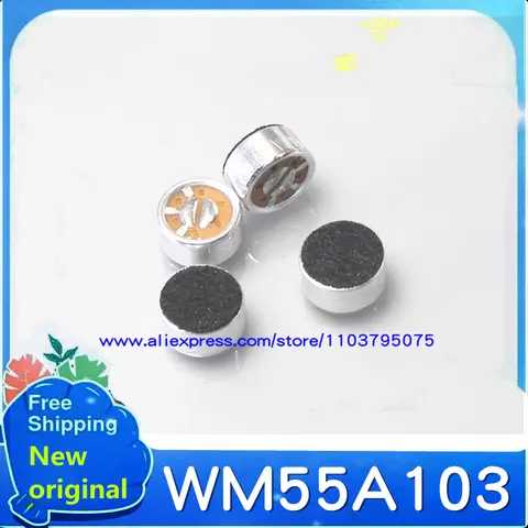 10PCS/LOT WM55A103 WM-55A103 9750 9.7*5.0MM MICROPHONE 100% New original stock