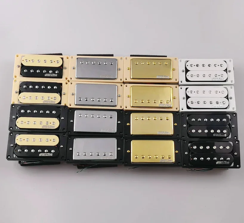 Wilkinson Ainico5 Humbucker Electric Guitar Pickups Guitar Parts Apply to  Standard Guitar + Free Orange 473 200V capacitor