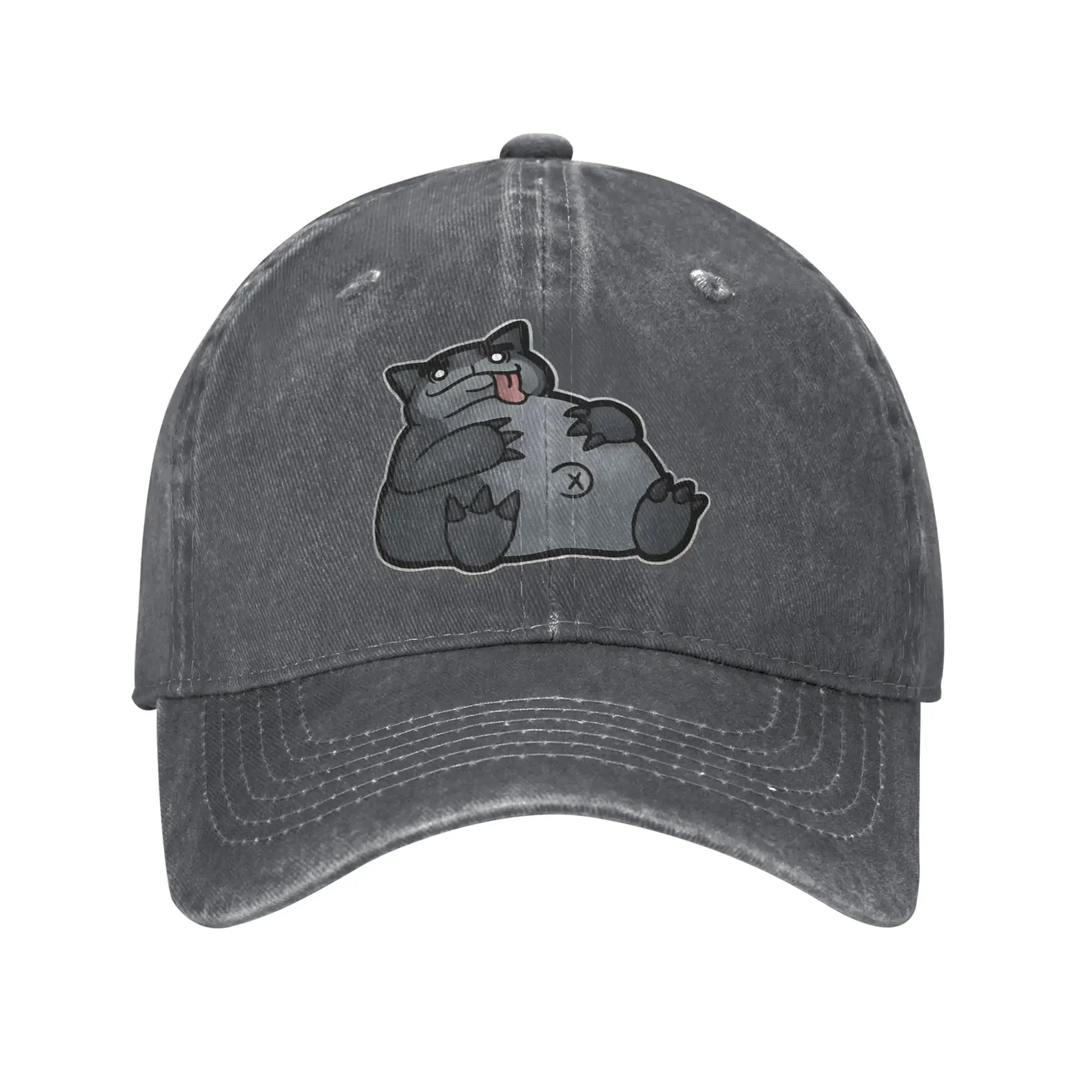 Gorras de béisbol Mewgenics GUILLOTINA, gorra de algodón desgastada vintage con cierre a presión para hombres y mujeres, gorras ajustables para entrenamientos al aire libre