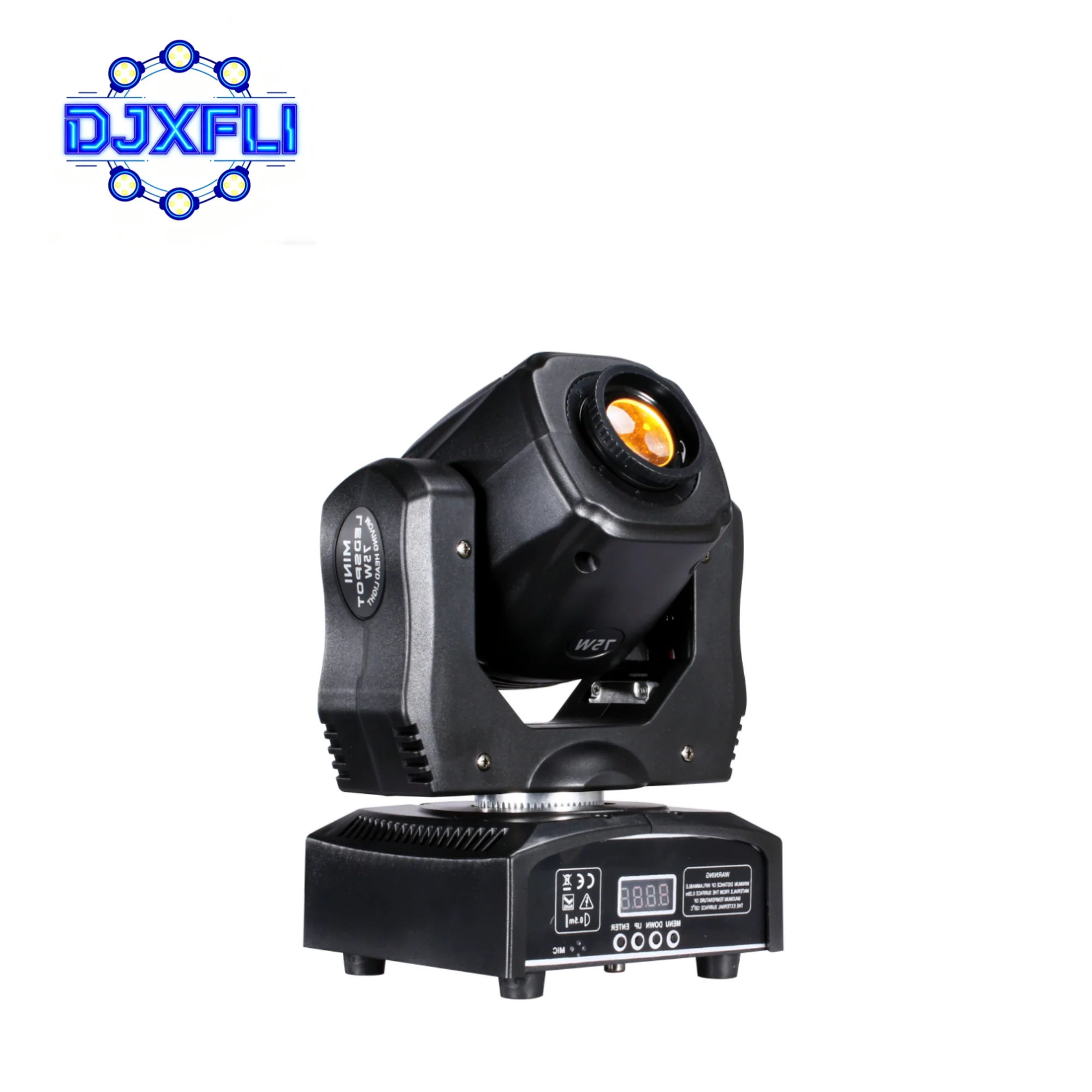 75W LED Moving Head Spotlight for Events Disco KTV Party Stage Lighting System with DMX512 Control Beam Lighting Equipment