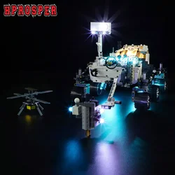 Hprosper 5V LED Lights for Technic NASA Mars Rover Perseverance 42158 Decorative Lamp (Not Include Lego Building Blocks Set)