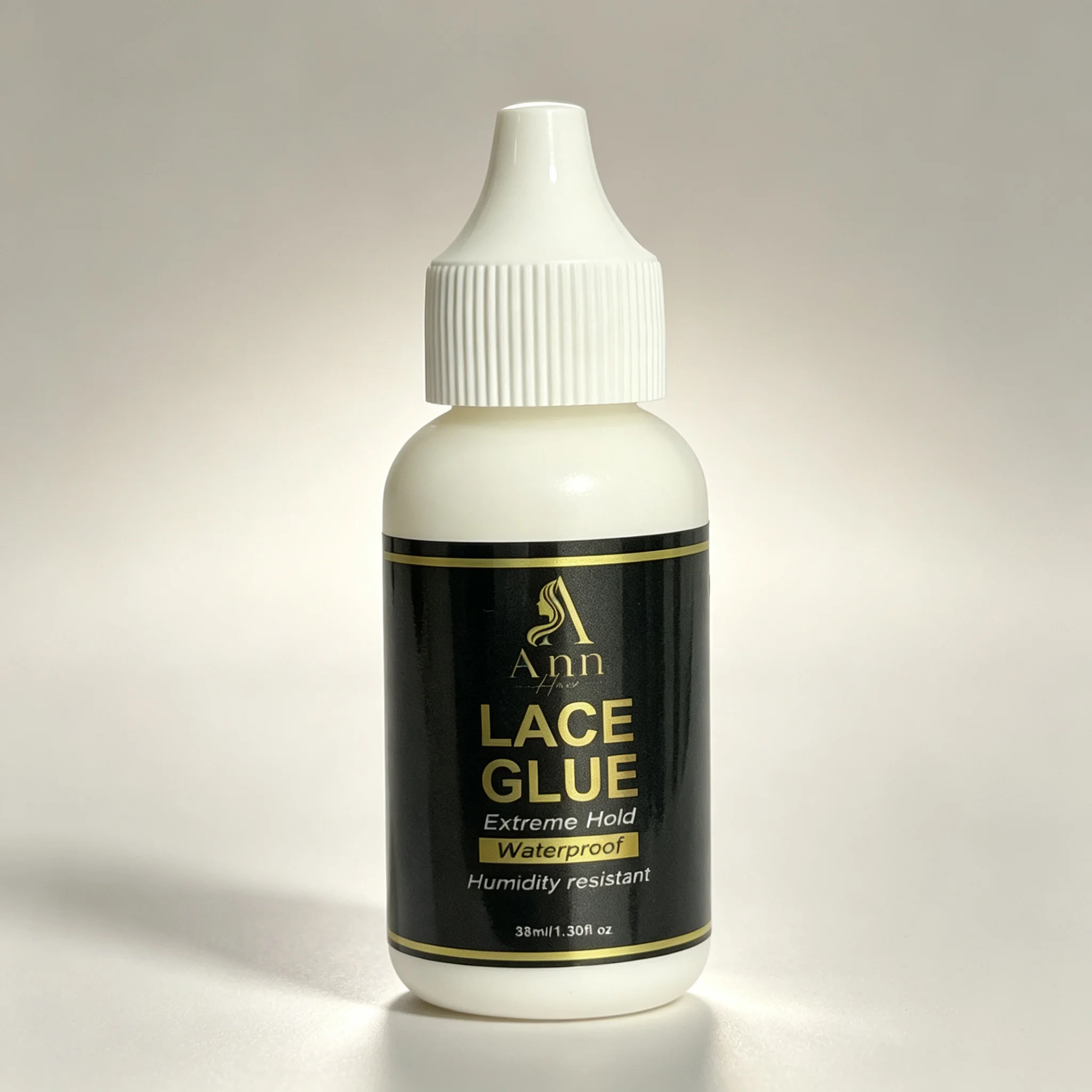 Ann Hair Lace Wig Glue & Remover Set 38ml 1.30fl oz Glue+30ml 1fl oz Remover Waterproof For Lace Front Wig Toupee Tape