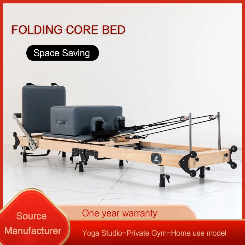 Foldable Pilates Core Bed Thickened Customizable Multi functional Fitness Bed Yoga Exercise Plasticity Equipment