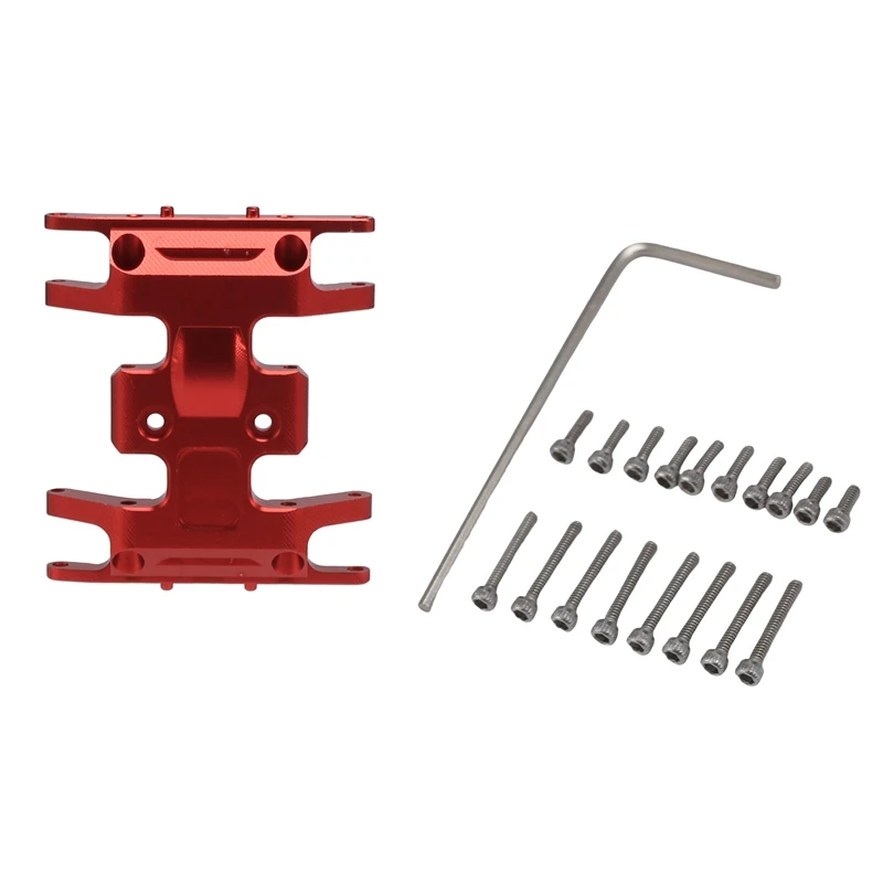 

Metal Center Gearbox Mount Base Skid Plate For 1/24 RC Crawler Car Axial SCX24 Gladiator JLU Bronco C10 Deadbolt