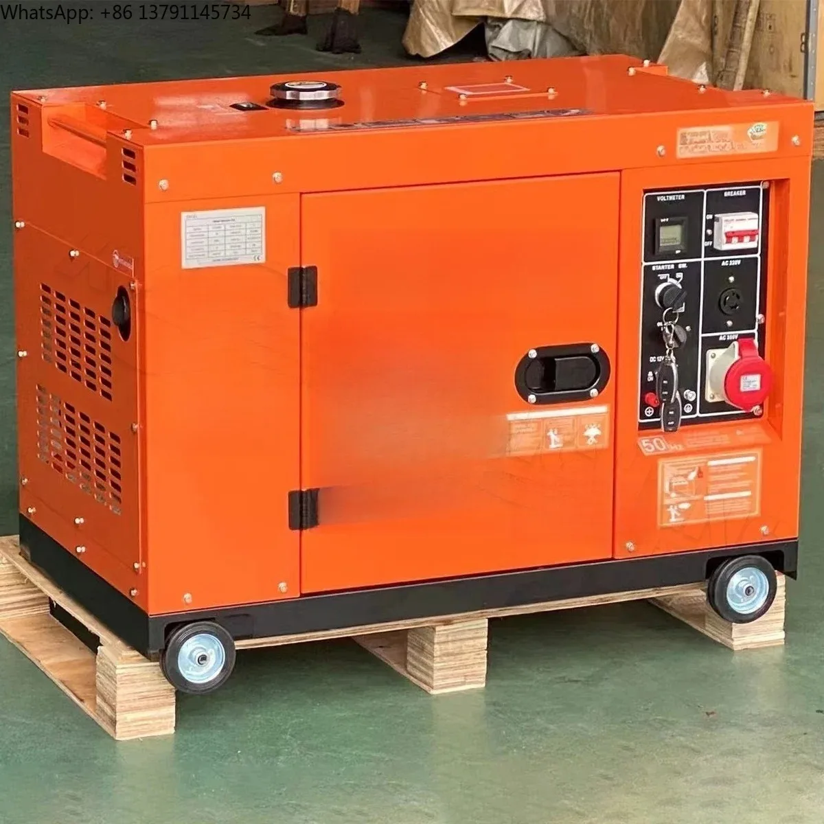 Super Silent Diesel Generator Twin/Four Cylinder Water/Air-Cooling Diesel 50kva 30kva 25kva 20kva 16kva 15kva 10kva 8kva 5kva