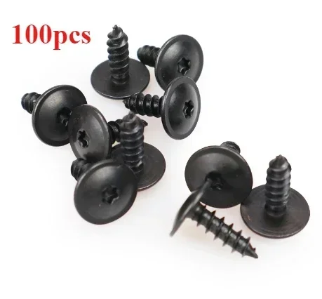 10Pcs Car Clips Fastener Tapping Screws Car Accessories For VW Polo Golf 4 5 6 7 Beetle MK3 MK4 MK5 MK6 Bora CC Passat B6 B5