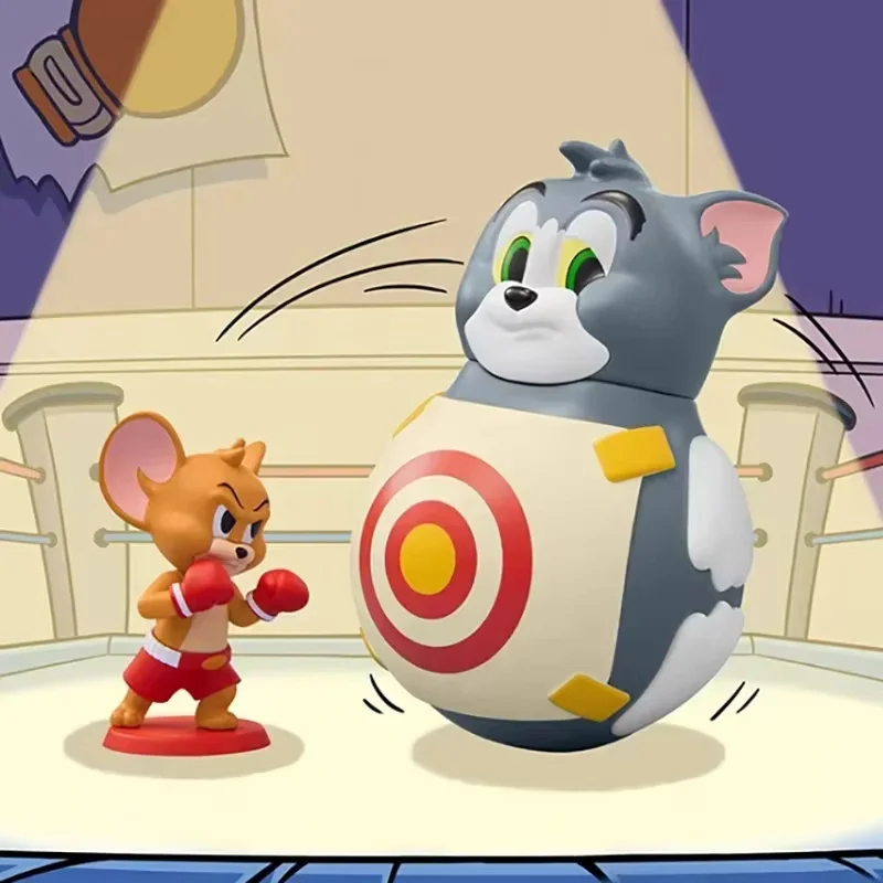 

POPMART TOM And JERRY Funfair Series Trendy Blind Box Toys Mystery Box Guess Bag Action Figure Surprise Gift