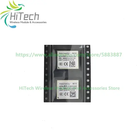 in stock! 2pcs Neoway N11 GSM/GPRS 2G module 20-pin LGA package 85Kbps the small size 15.8*13.8*2.4mm