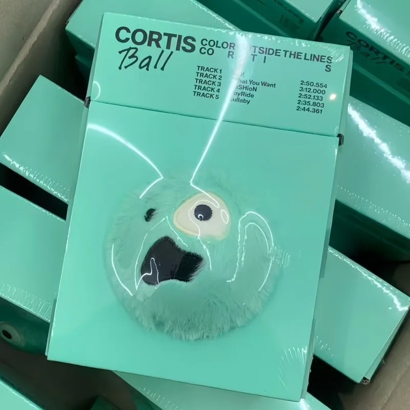 Hotin-Stock Cortis Ball Doll Keychain Soft Stuffed Toy Key Ring Bag Pendant Creative Collection Home Decoration Pendent