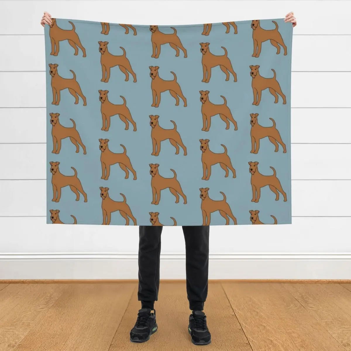 

Irish Terrier Throw Blanket Thermals For Travel For Decorative Sofa Stuffeds Personalized Gift Blankets
