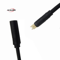 9Pin Electric Bicycle Motor Extension Cable Connector Female To Male Electric Bike Motor Cables For Julet Bafang Tongsheng MXUS