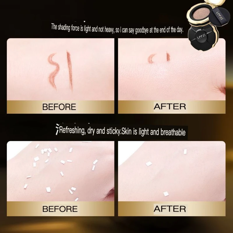 Тональный крем Leezi Black Diamond Flawless Cushion Foundation