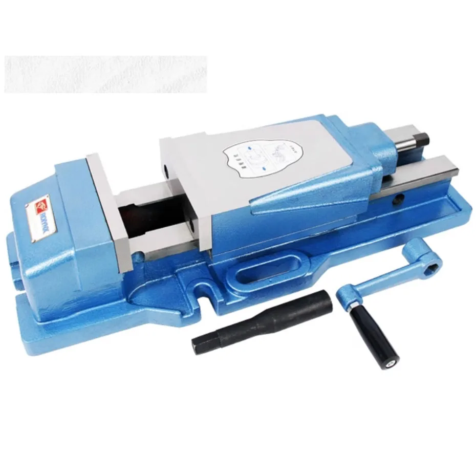 Precision flat pliers with built-in hydraulic milling machine, CNC machining center, table vise, 6-inch fixture