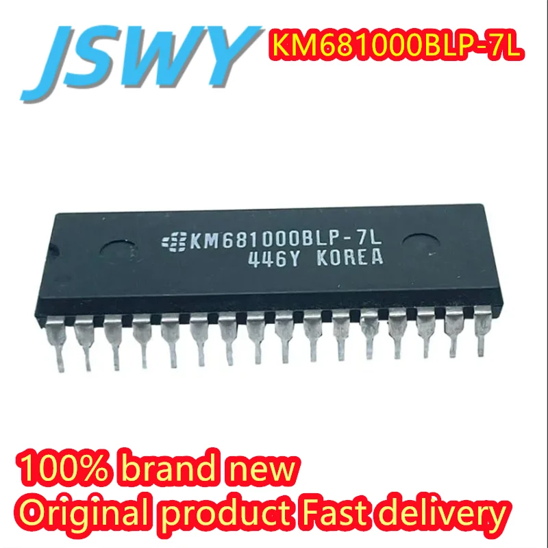 

(2/40 pieces) KM681000 DIP32 static RAM DIP32 static RAM original authentic KM681000BLP-7L spot fast delivery
