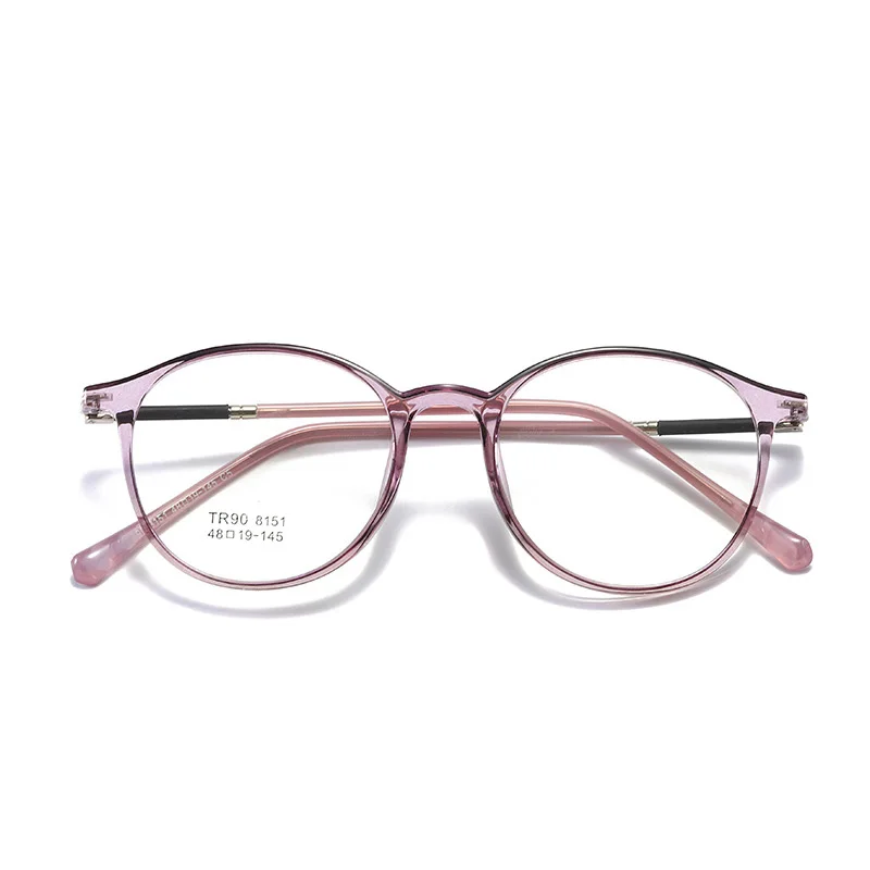 Logorela 8151 Optical TR-90 Round Frame Prescription Eyeglasses Rx Men or Women Glasses for Male Female Eyewear - Image 3