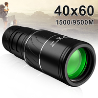 40X60 HD Optics BAK4 Telescope Night Vision Monocular Portable High Power Telescope For Hunting Bird Watching For Travel Hikiing