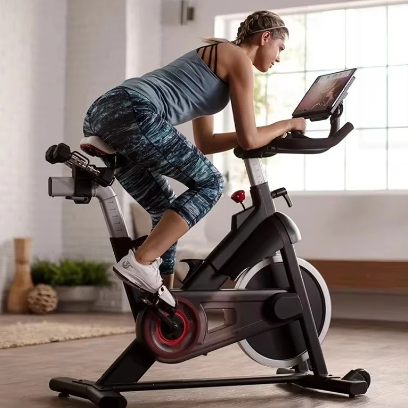 Equipo inteligente de la aptitud del gimnasio de la mejora de la bicicleta estática casera para la bicicleta que gira con el material de acero