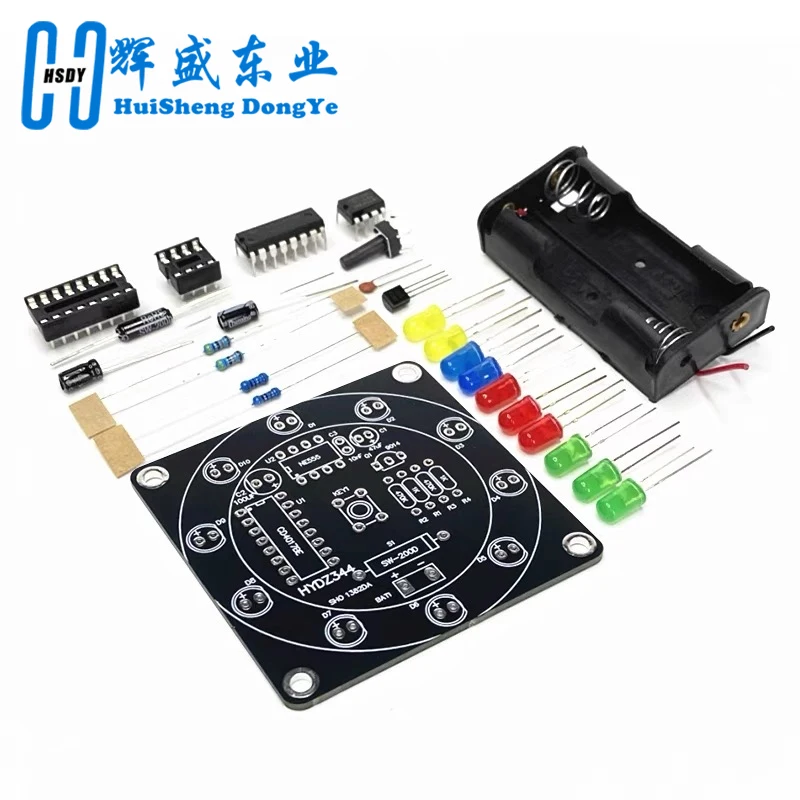 Wheel of Fortune DIY Manufacturing Kit Electronic DIY Bricolaje Trousse Electronica Production Lucky Rotary Suite Components - Image 3