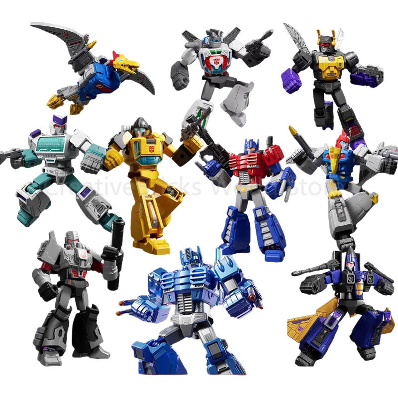 Blokees Figures Transformers Galaxy Version Vol.6 - Parallel Universe Series Peripheral Collection Assembly Toys Gifts