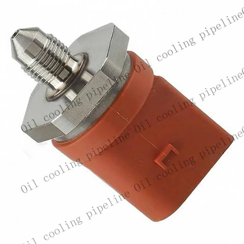 A+ For VW GTI Jetta Audi Q5 A4 06J906051D Fuel Pressure Sensor on Fuel Rail New /