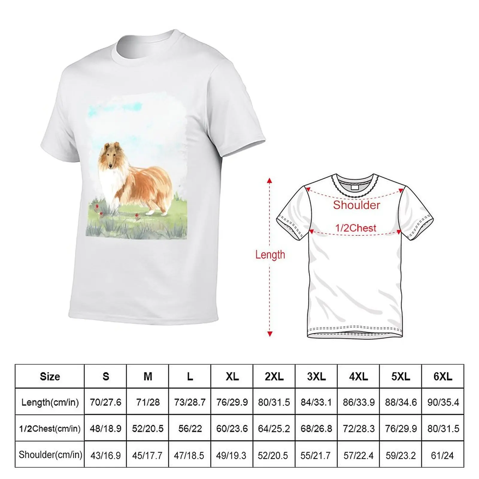 A Pooch For You - Collie T-Shirt sports fans man t shirt T-shirts for men cotton