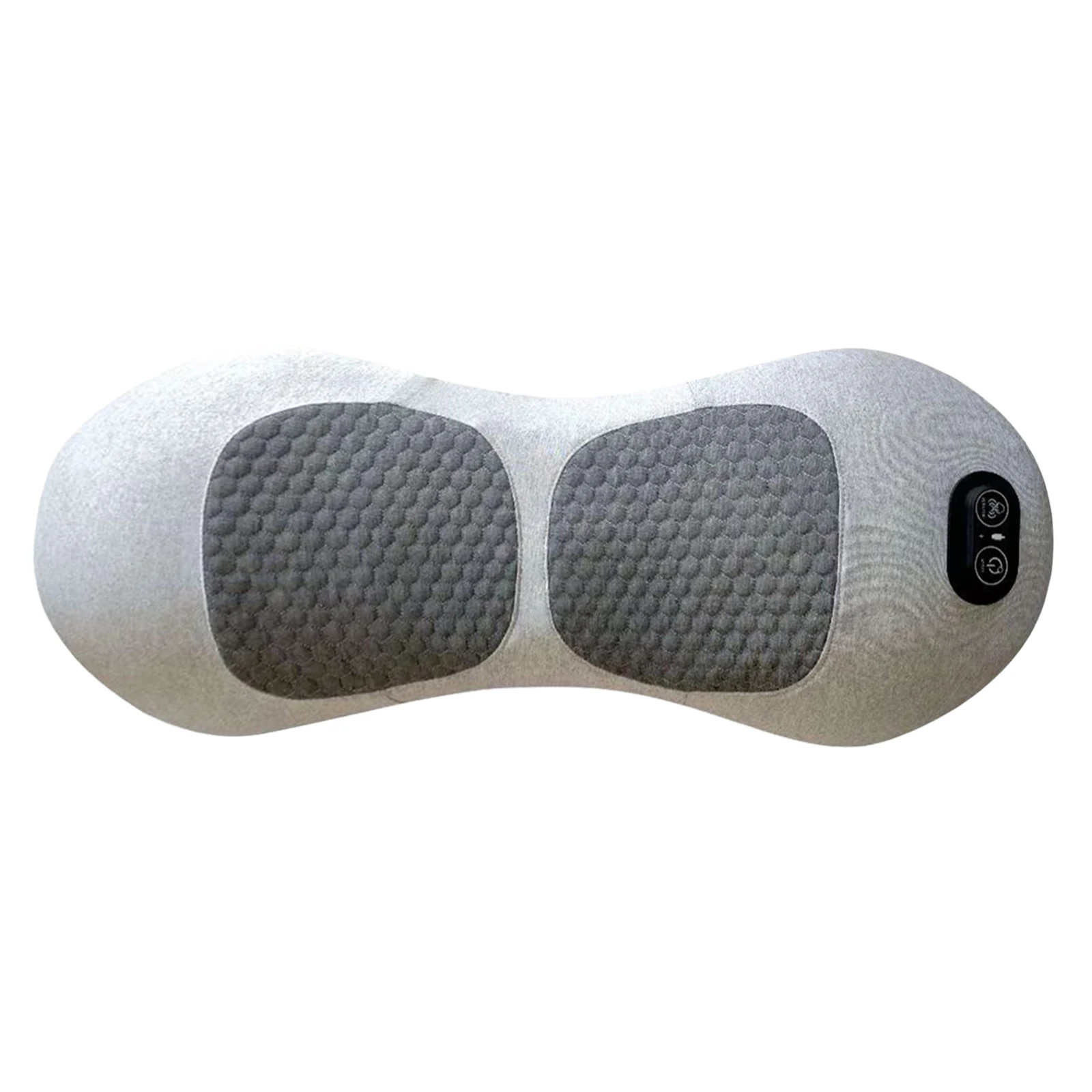 3 in 1 Electric Lumbar Support Pillow with Adjustable Height Back Support Pillow Memory Foam Back Pillow for Bed and Chair