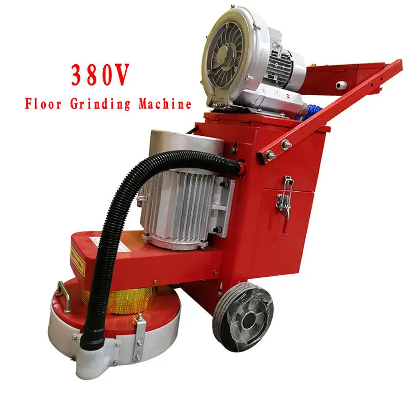 Concrete Floor Grinder Polisher Vacuuming Grinding Flooring polishing Machine 350mm 380V 4KW