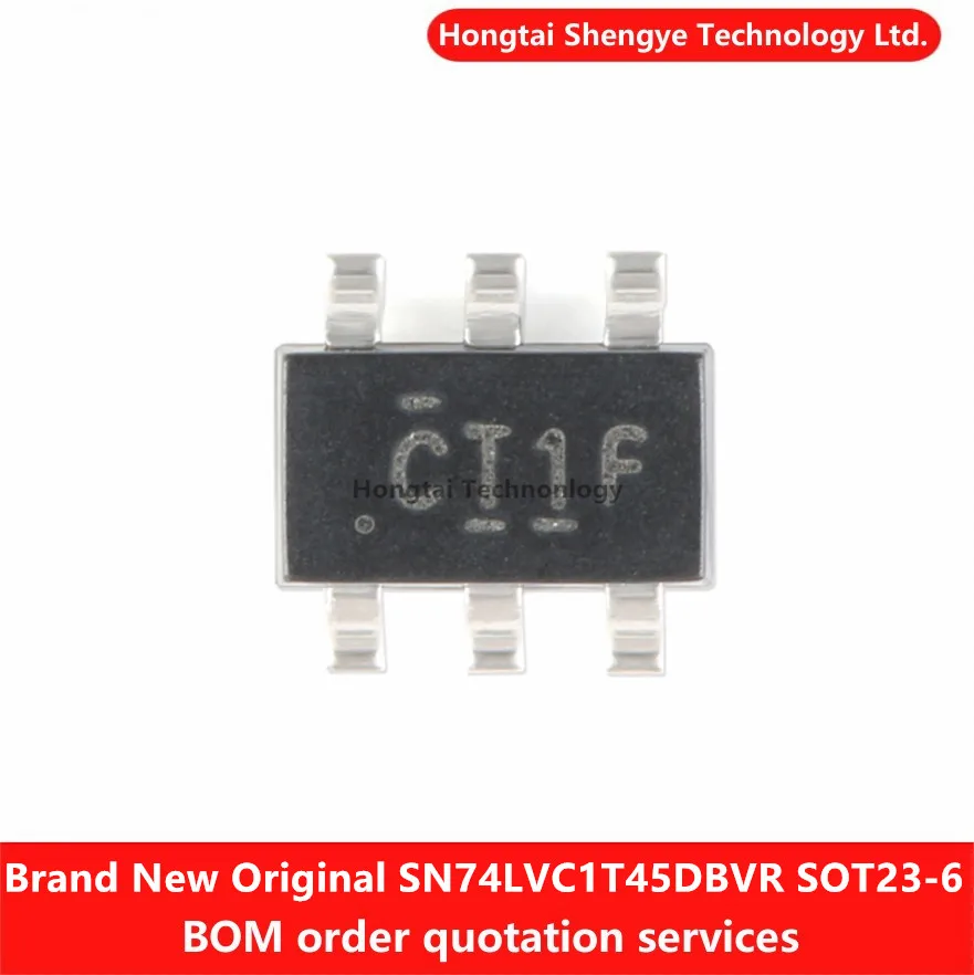 New Original Genuine SN74LVC1T45DBVR SOT-23-6 Tri-State Output Unit Dual Power Bus Transceiver