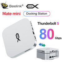 NEW Beelink Mate Mini Docking Station Support Thunderblot5 High Speed for Mac Mini PC SER9 SER8 SER5 Max Gaming Computer EX Pro