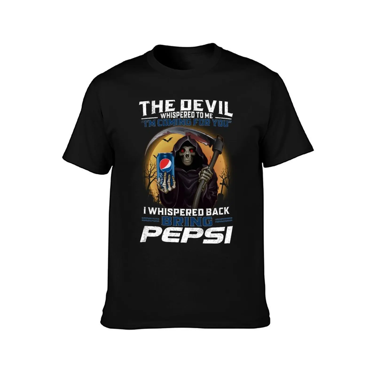 PEPSI تي شيرت شخصيات كرتونية جرافيك تي شيرت ملابس عتيقة تي شيرت شخصي قمصان تجريب للرجال