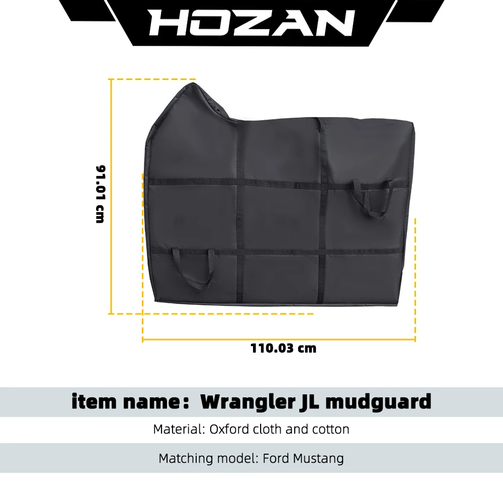Heavy Duty Door Storage Bag Protective Sleeve Fit Ford Bronco Removable Door Carry Bag Mod Parts