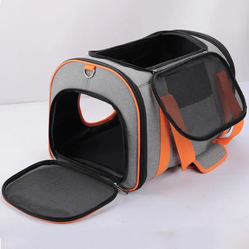 

Collapsible Transport Traveling Portable Pet Carrier for Travel Airline Approved Dog Carrier
