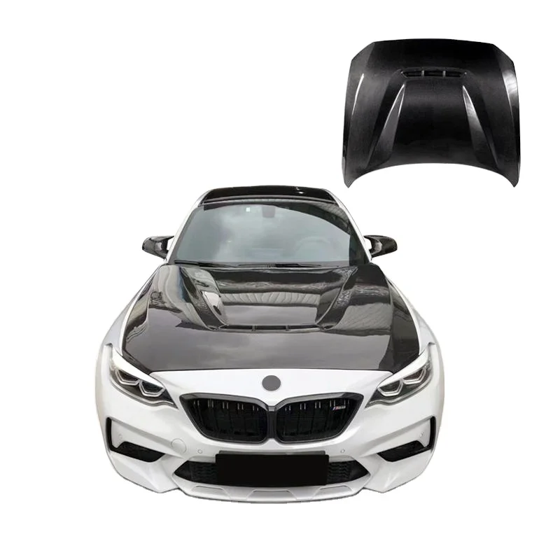 

Carbon Hood for M2/F87 F22 F20 CS Style 2014+ Engine Cover Carbon Fiber Car Hood Bonnet Cover