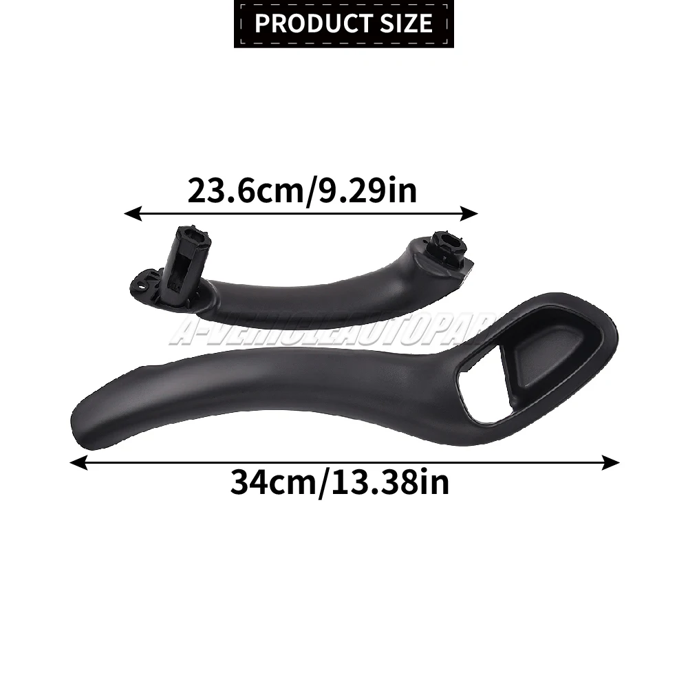 1M0837113A 1M0867197B For Seat Leon MK1 Toledo Mk2 New Front Rear Interior Door Handle Grip Left Right ABS Black Car Accessories - view 5