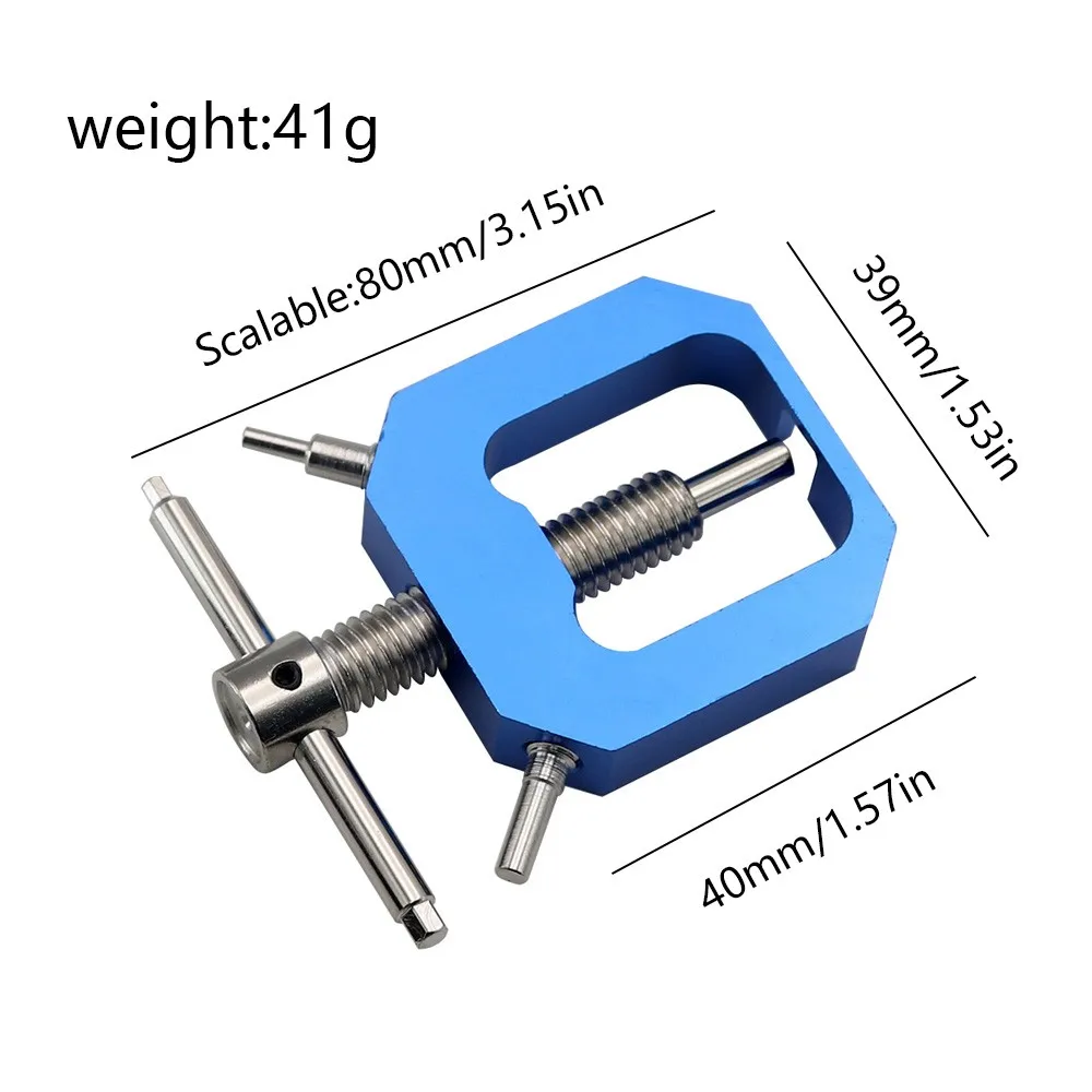 Universal Metal Pinion Gear Puller - Extractor Tool for RC Cars/Helicopters/Drones & Tamiya Mini 4WD - Motor Gear Removal Set