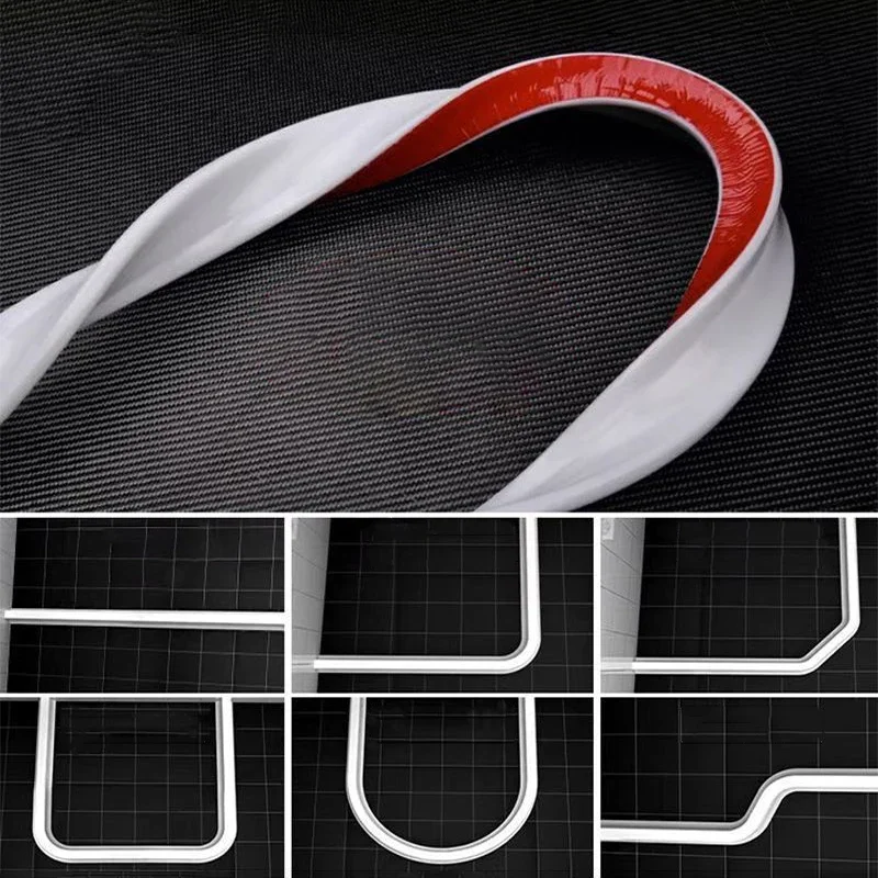 

1M/2M Bathroom Silicone Bendable Water Retaining Strip Shower Water Barrier For Kitchen Separation Shower Accessories