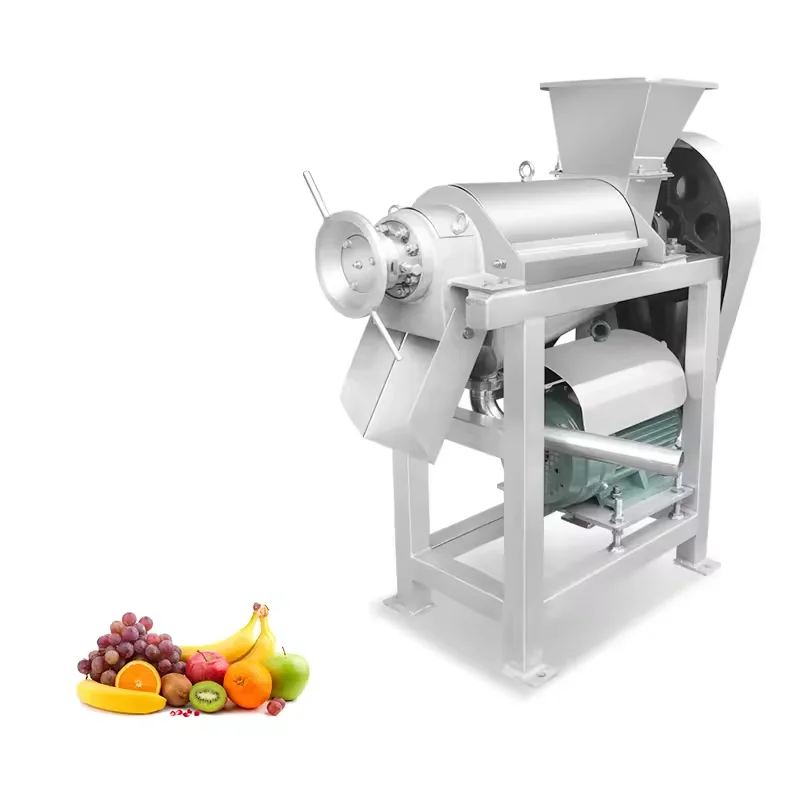 Stainless Steel Coconut Milk Screw Industrial Fruit Apple Watermelon Pineapple Juice Crusher Juicer Extractor Machine