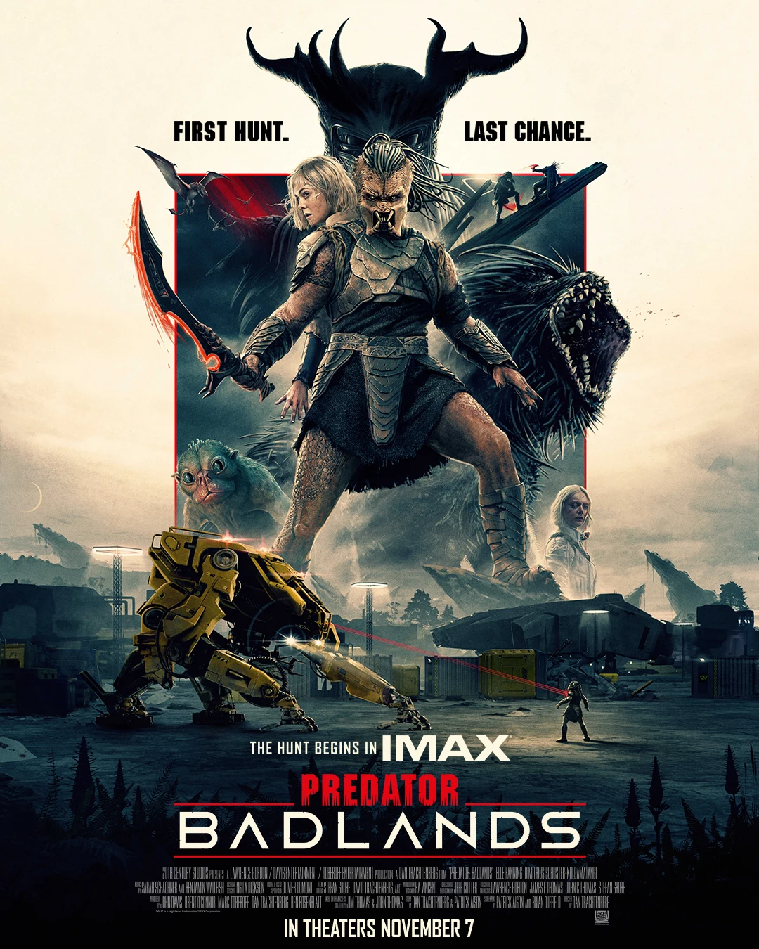 ملصق حائط لفيلم بريداتور: بادلاندز 2025، ديكور فني لروما