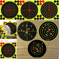 10 COUNTS of REAL 8 Inch Color-impact Shooting Sticker Targets Hunting Accessories for Air Rifle Pistol Airsoft All Calibers