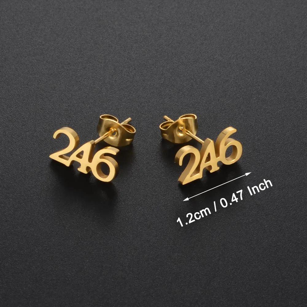 Barbados Area Code Stud Earrings, Unique Design
