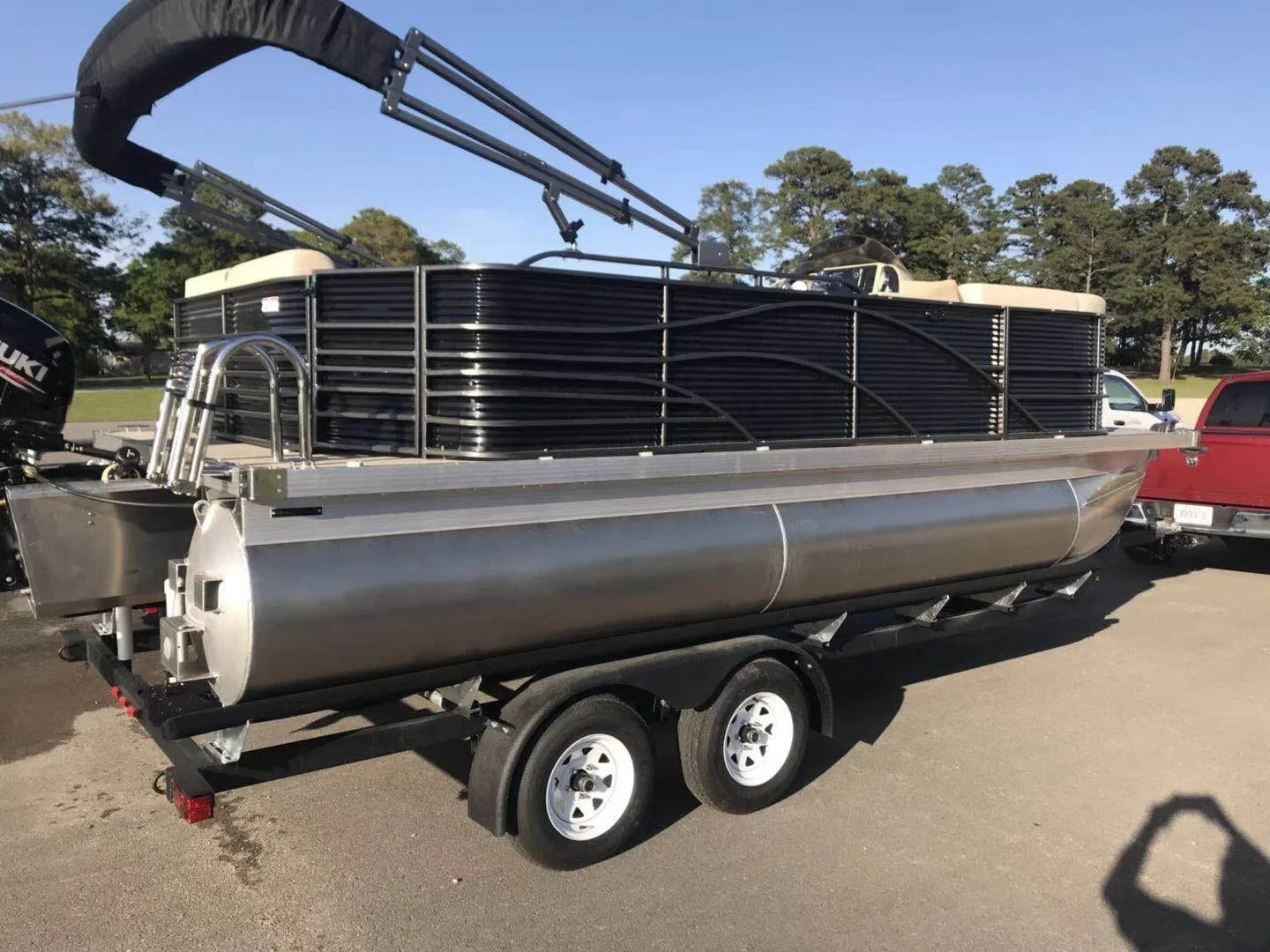 Heiße Verkäufe 24 Fuß Aluminium-Ponton-Bootsmöbel für Partyyacht