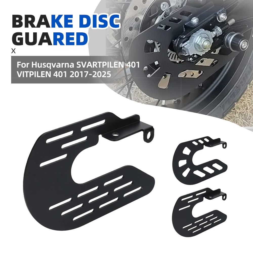 

Rear Brake Disc Guard Cover Protector For Husqvarna SVARTPILEN 401 VITPILEN 401 2017 2018 2019 2020 2021 2022 2023 2024 2025