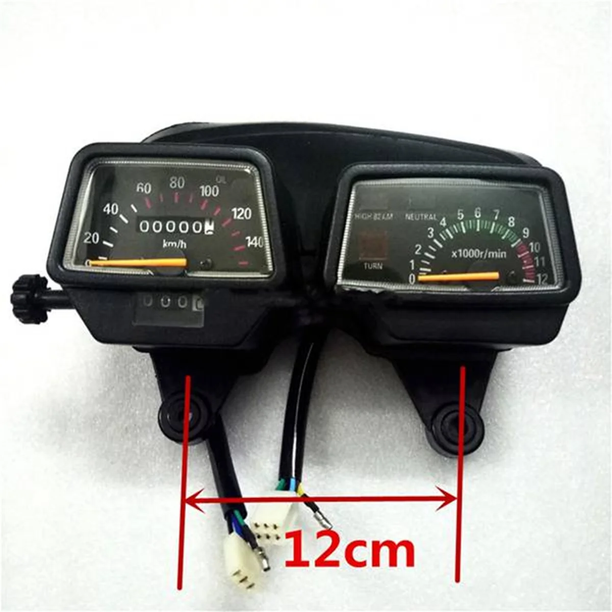 Motorcycle Gauges Cluster Speedometer Tachometer for Yamaha Enduro DT125 DT125R Speedometer DT 125 125R