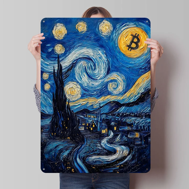 Bitcoin Starry Nigh… - image