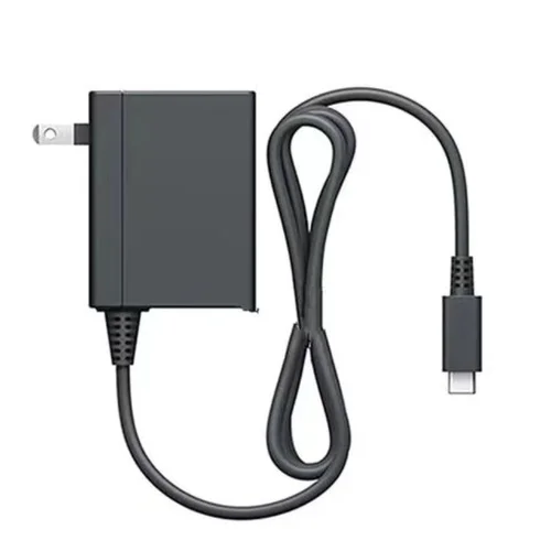 Imagen 1 del producto Adaptador de corriente para Nintendo Switch y enchufe Switch Lite, cargador rápido, adaptador de CA, cargador para teléfono móvil