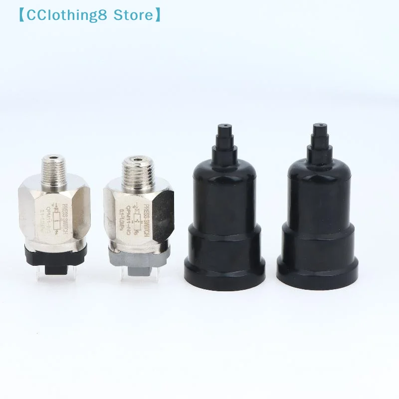 G1/8 G1/4 Automatic Controller QPM11 NO NC Adjustable Air Pressure Switch 0.1-1Mpa Hydraulic Diaphragm