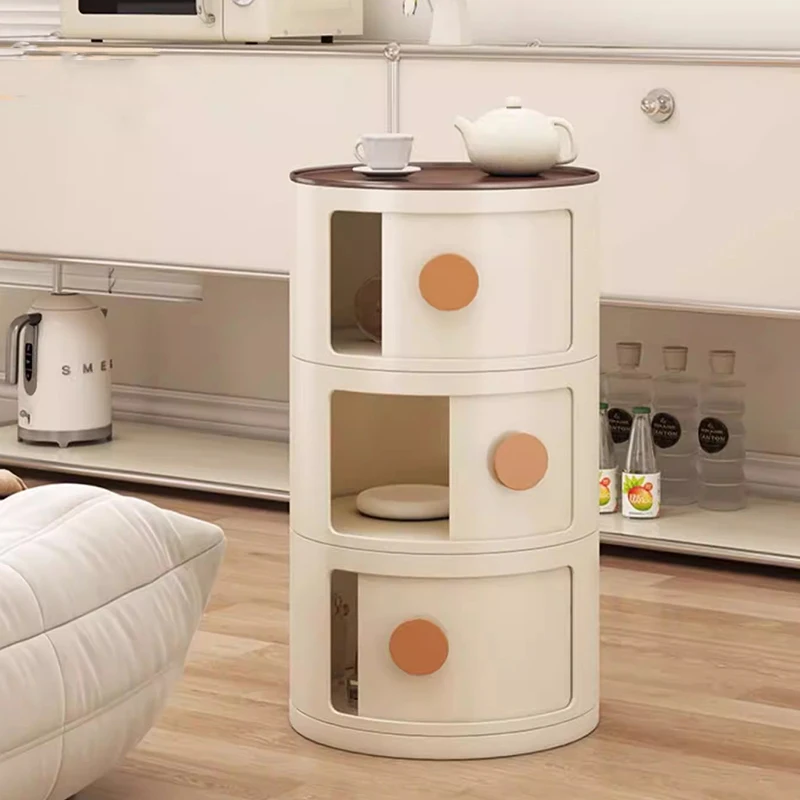 Cute Style Minimalist Nightstands Space Saving Storage Bedside Table Design Simple Nachttisch Schlafzimmer Bedroom Furniture