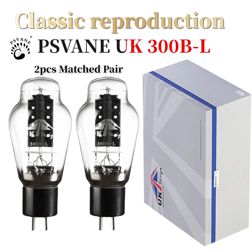 

PSVANE UK 300B-L Vacuum Tube Replaces 300B 300B-98 Electronic Tube Amplifier Kit DIY HIFI Audio Valve Precision Matching