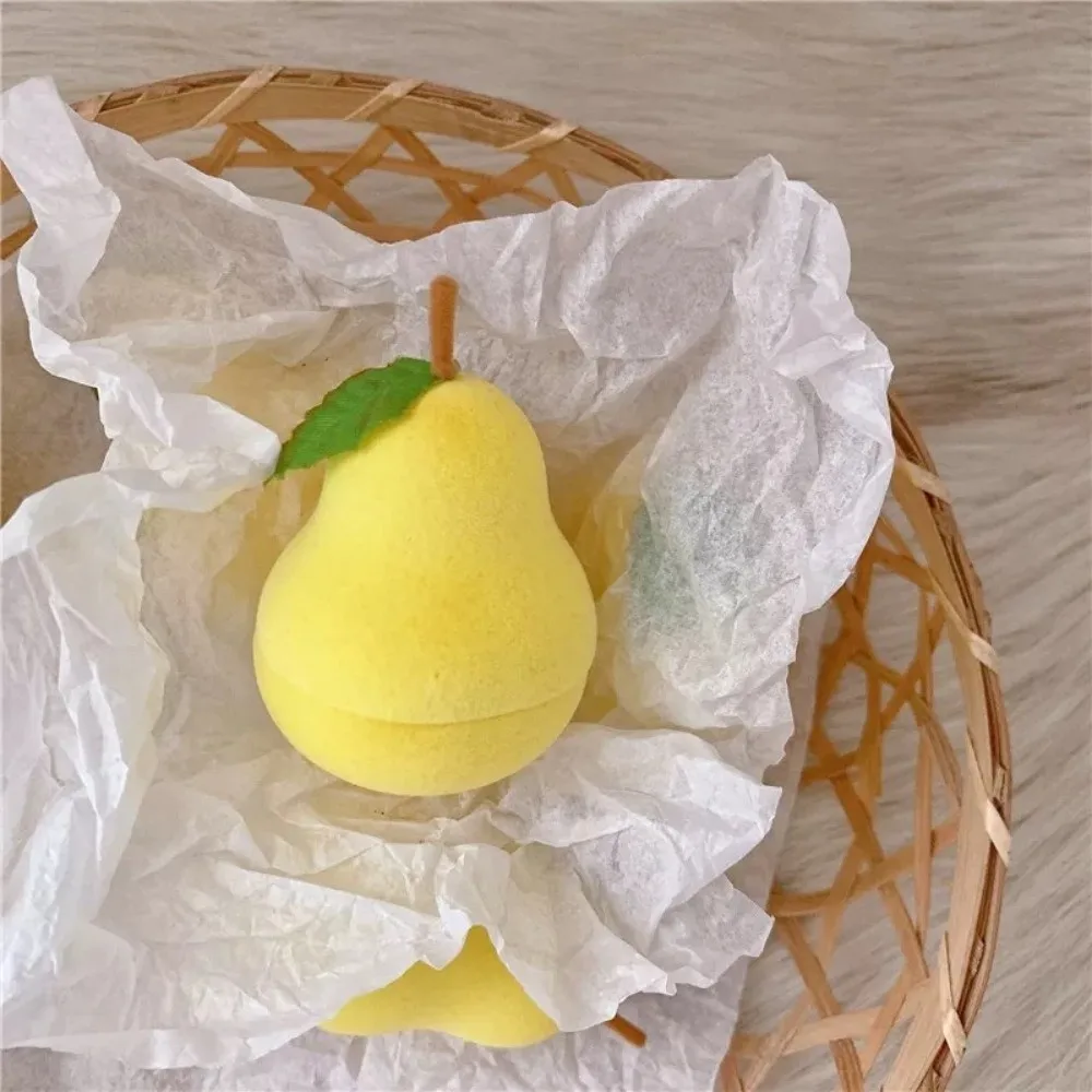 

Органайзер для ожерелья с вишней, предотвращающий столкновение, виноград, клубника, фрукты, коробка для колец, ананас, персик, флокированная шкатулка для драгоценностей, предложение