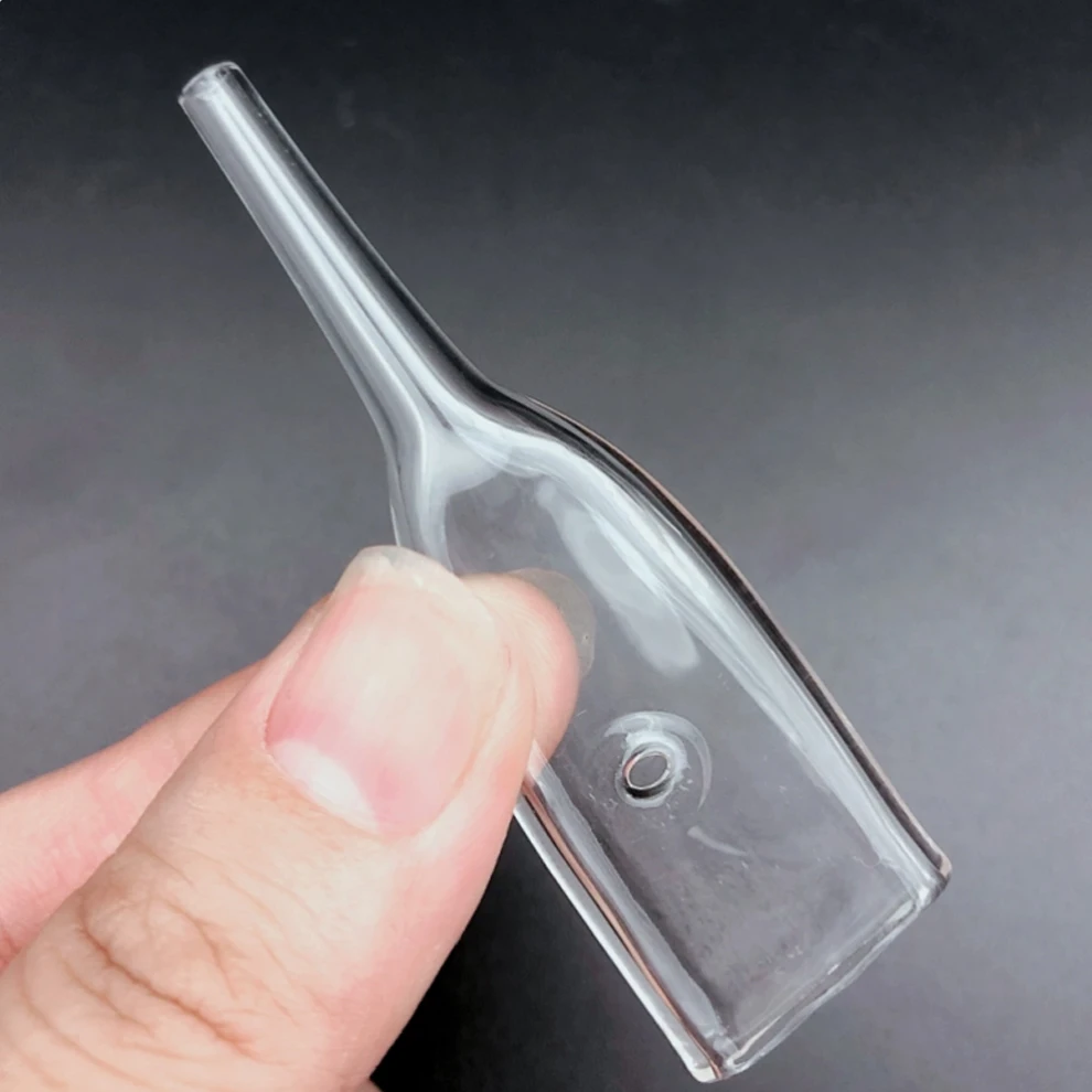 1pc Vacuum Suction Tube Blackhead Removal Glass Pipes Face Pore Cleanser Beauty Machine Vacuum Suction Facial Care Accessories